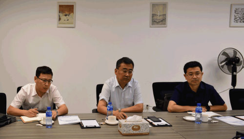 市发改委调研qy千亿软件